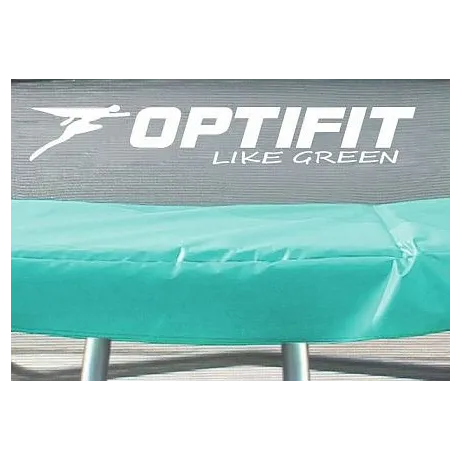 Батут Optifit Like Green 6ft с зеленой крышей - Фото 4