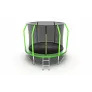 Батут с внутренней сеткой и лестницей EVO JUMP Cosmo 10ft (Green) - Фото 6