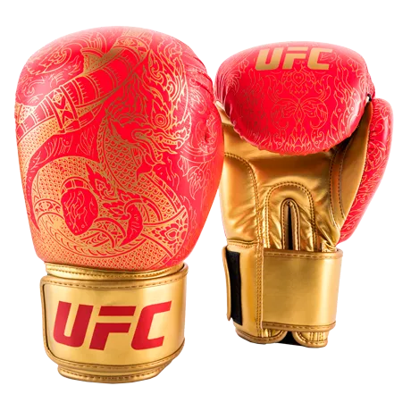 Перчатки для бокса UFC PRO Thai Naga Red,12 унций