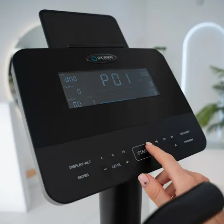Эллиптический тренажер домашний OXYGEN FITNESS PHANTOM M LCD - Фото 6