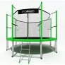 Батут I-JUMP Classic Light 12ft green - Фото 5