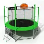 Батут i-Jump Basket 16ft green - Фото 5