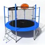 Батут i-Jump Basket 6ft blue - Фото 4