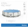 Бассейн каркасный BestWay Steel Pro Max, 366х122см, насос, летстница, тент, 56420 - Фото 3