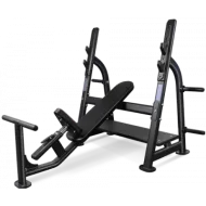 Скамья для жима наклонная BRONZE GYM BR-1014
