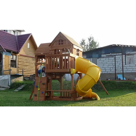 Детский игровой комплекс MoyDvor Панорама с трубой - Фото 6