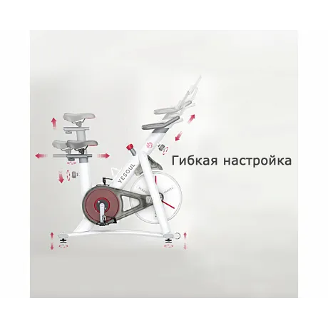 Велотренажер Yesoul BS3-W - Фото 4