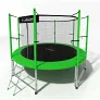 Батут I-JUMP Classic Light 14ft green - Фото 4