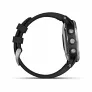 Мультиспортивные часы Garmin FENIX 5 PLUS серебристый с черным ремешком - Фото 4