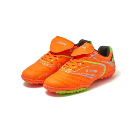 Бутсы футбольные Atemi, оранжевые, синтетическая кожа, р.42, SD300 TURF