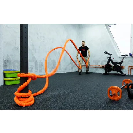 Канат для функционального тренинга OriginalFitTools 50 мм х 15 м - Фото 4