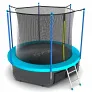 Батут с внутренней сеткой EVO JUMP Internal 8ft (Wave) + нижняя сеть - Фото 2