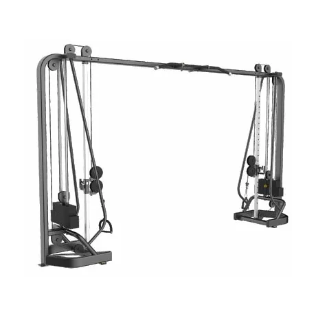 Кроссовер с изменением высоты DHZ Adjustable Crossover Стек 100 кг х 2 E-1016В - Фото 5