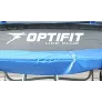 Батут Optifit Like Blue 14ft с желтой крышей - Фото 4