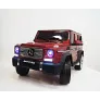 Электромобиль RiverToys Mercedes-Benz G65 AMG вишневый глянец - Фото 6