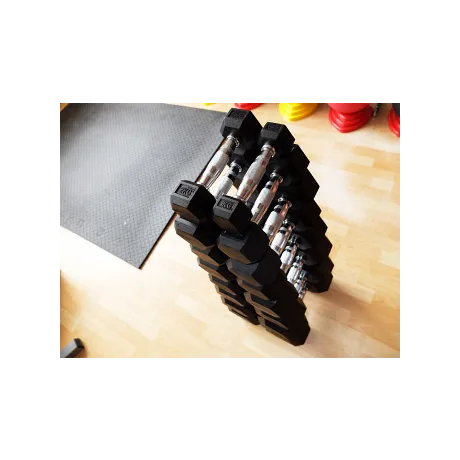Набор гексагональных гантелей Original Fittools 16 пар от 1 до 25 кг - Фото 2