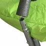 Батут DFC JUMP 14 ft складной, с сеткой apple green - Фото 6