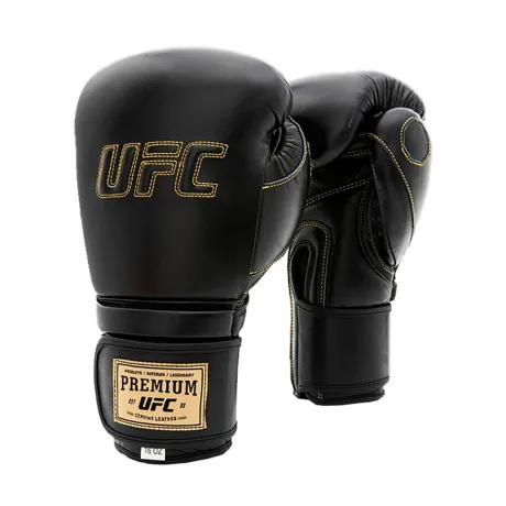 Премиальные тренировочные перчатки UFC на липучке 18 унций