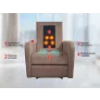 Массажное кресло реклайнер с механическим приводом FUJIMO COMFORT CHAIR F3005 FMF Терра (Sakura 20) - Фото 4