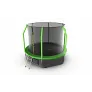 Батут с внутренней сеткой и лестницей EVO JUMP Cosmo 10ft (Green) + нижняя сеть - Фото 6