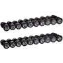 Гантельный ряд PROFI-FIT PROFESSIONAL 27,5 кг - 50 кг (10 пар), шаг 2,5 кг - Фото 2