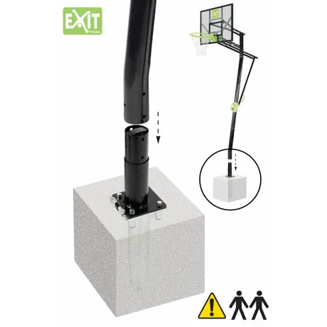 Неподвижная баскетбольная система Exit Toys - Фото 4