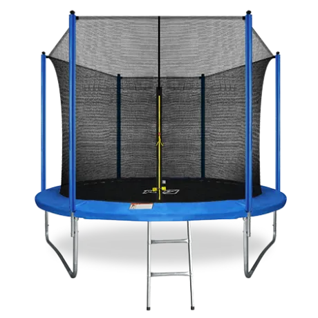 Батут ARLAND 10FT с внутренней страховочной сеткой и лестницей (Blue)
