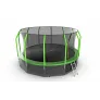 Батут с внутренней сеткой и лестницей EVO JUMP Cosmo 16ft (Green)+ нижняя сеть - Фото 4