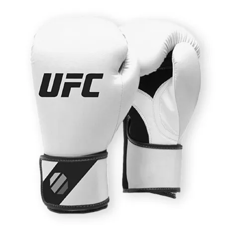 Перчатки UFC тренировочные для спаринга 12 унций белые