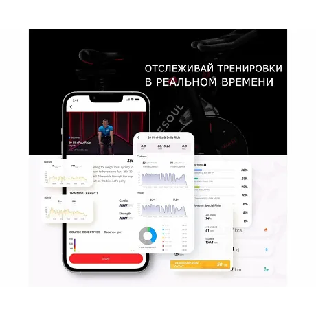 Велотренажер Yesoul BS3-W - Фото 12