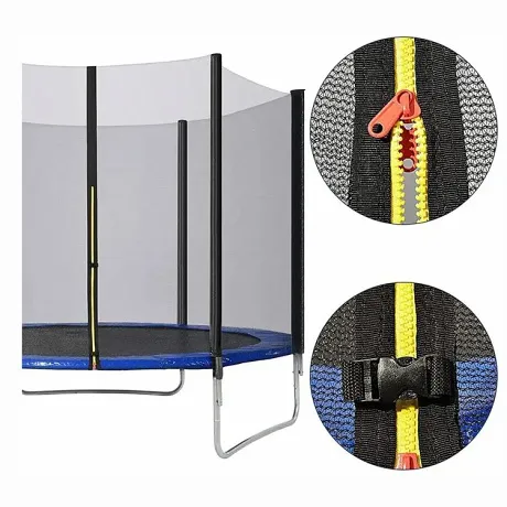 Батут с защитной сеткой PERFETTO SPORT ACTIVITY 12 диаметр 3,7 м синий - Фото 13