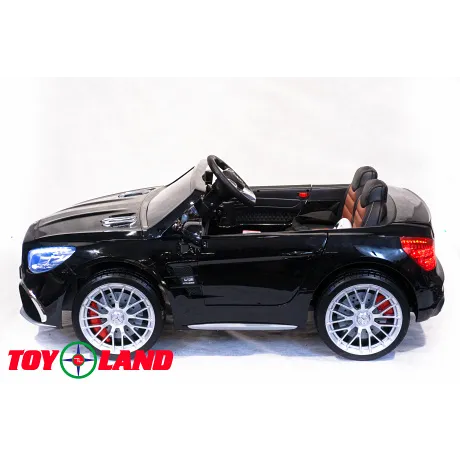 Электромобиль ToyLand Mercedes-Benz SL65 AMG черный - Фото 5