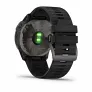 Часы Garmin FENIX 6X Sapphire серый DLC с черным ремешком - Фото 8