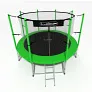 Батут I-JUMP Classic Light 10ft green - Фото 3