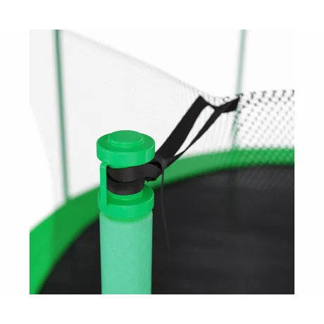 Батут DFC 14FT green с внутренней защитной сеткой - Фото 8