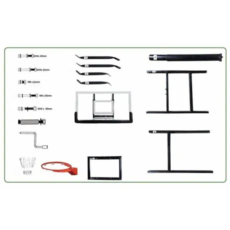Баскетбольный щит 54" DFC BOARD54P - Фото 3