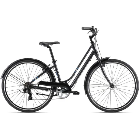Велосипед Liv Flourish 3 (20210) черный металлик (рама: M, S)