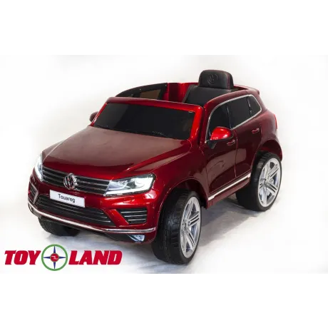 Детский электромобиль ToyLand Volkswagen Touareg красный (краска)