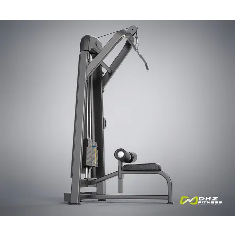Тяга сверху. Вертикальный блок DHZ Pulldown Стек 109 кг E-1035В - Фото 7