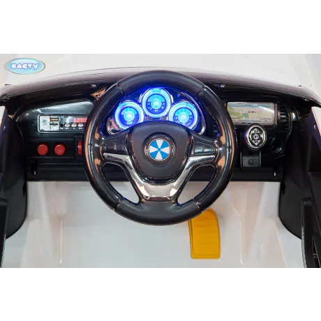 Электромобиль Barty BMW X5 M555MP Кузов F-15 performance вишневый - Фото 8