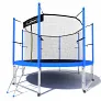Батут I-JUMP Classic Light 14ft blue - Фото 5