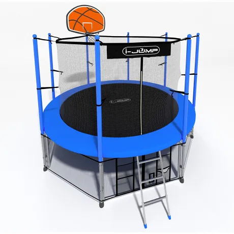 Батут i-Jump Basket 16ft blue - Фото 7
