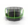 Батут с внутренней сеткой и лестницей EVO JUMP Cosmo 16ft (Green)+ нижняя сеть - Фото 6