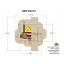Детская площадка Rainbow Play Sistems КингКонг Кастл V Спиральная горка ДК - Фото 4