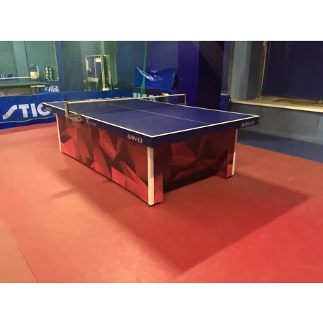 Теннисный стол SANWEI (SAN-EI) IF-VERIC-CENTEROLD, ITTF (синий) - Фото 6
