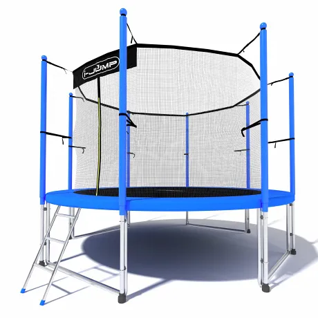 Батут I-JUMP Classic Light 12ft blue - Фото 5