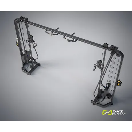 Кроссовер с изменением высоты DHZ Adjustable Crossover Стек 100 кг х 2 E-1016В - Фото 2