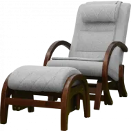 Массажное кресло-глайдер EGO TWIST EG2004 TVG (серое)